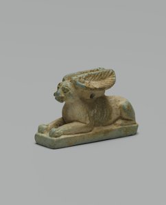 Amulet of a rabbit by Egyptian 26th Dynasty