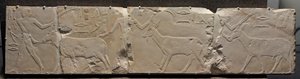 Relief of Men Bringing Desert Animals by Egyptian 6th Dynasty