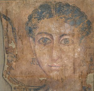 Head of a Young Woman, c.100-300