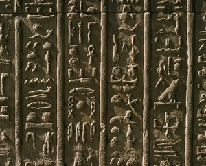 Low Relief with Hieroglyphs, 51-30 BC