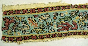 Polychrome Textile, Egyptian, Coptic Period 4th-12th Century