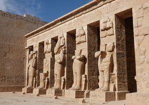 Sculptures of the deities, Horus temple, Edfu