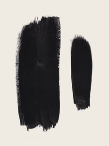 Abstract Black Strokes