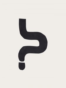 Abstract Question Mark by Ejaaz Haniff
