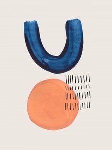 Blue Arch Orange Circle