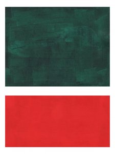 Deep Green Red Blocks