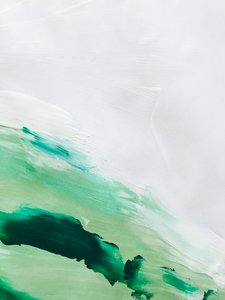 Green Flow Abstract