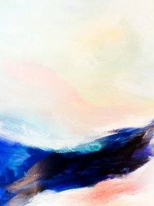 Serene Blue Flow by Ejaaz Haniff