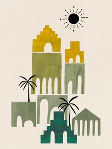 Sunny Desert Architecture