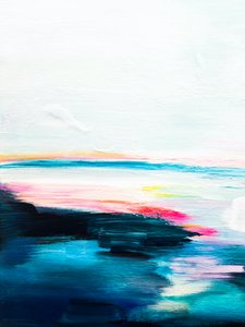 Vibrant Ocean Abstract
