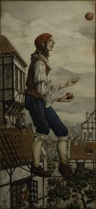 Giant Juggler Old Town by Ekaterina Andersson