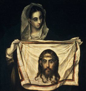 St. Veronica with the Holy Shroud by El Greco