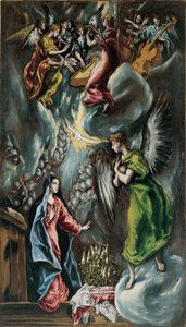 Annunciation by El Greco