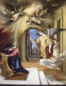 Annunciation by El Greco