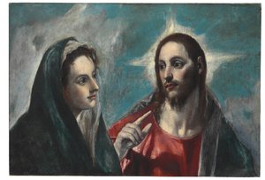 Christ Taking Leave of His Mother by El Greco