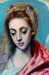 Holy Family with St Anne (detail) by El Greco