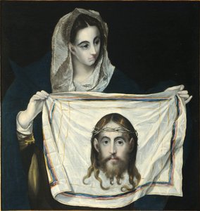 Saint Veronica with the Holy Face by El Greco