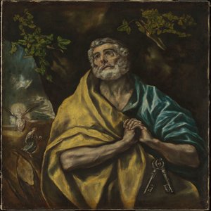 Tears of St. Peter by El Greco