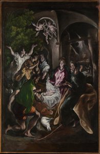 The Adoration of the Shepherds by El Greco