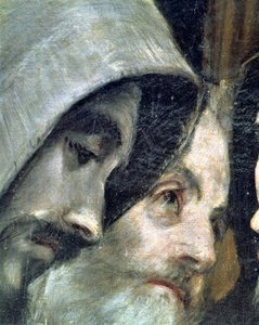 The Burial of Count Orgaz (detail of the franciscans)
