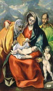 The Holy Family by El Greco