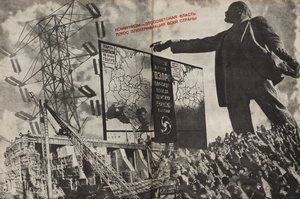 Communism is Soviet Government Plus the Electrification of the Whole Country
