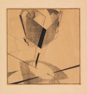 Proun 5A, 1919 by Eliezer Markowich Lissitzky