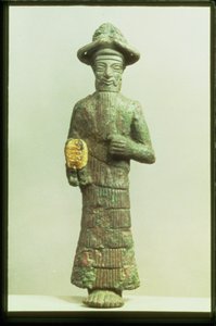 Elamite God with Golden Hand by Elamite