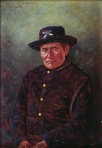Chief Geronimo by Elbridge Ayer Burbank