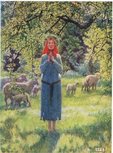 Joan of Arc: I Have Heard Strange Voices in the Wind by Eleanor Fortescue Brickdale