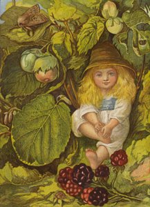 The nut bush bower by Eleanor Fortescue Brickdale