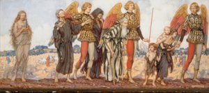 Angels Leading the Poor