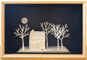 Cottage light box, 2012
