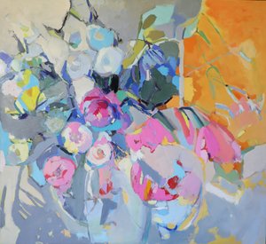 Abstract Floral Bloom