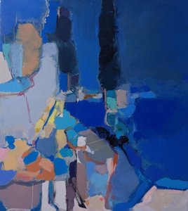 Calm Blue Abstraction