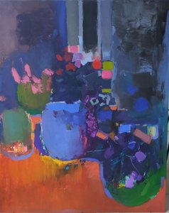 Vibrant Abstract Still Life