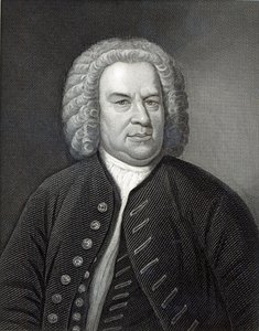 Portrait of Johann Sebastian Bach by Elias Gottleib Haussmann