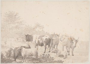Herd of Cattle by Elias Martin