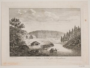 Næss in Aasen North of Trondheim by Elias Meyer