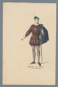 Chevalier of Malta, German Costume