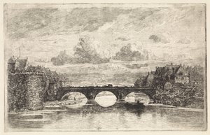 Bridge over the Fulda in Kassel