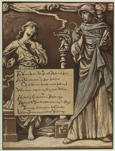 Illustration for Rubáiyát of Omar Khayyám: The Divorce of Reason