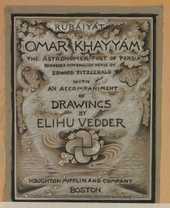 Title Page (Illustration for Rubáiyát of Omar Khayyám) by Elihu Vedder