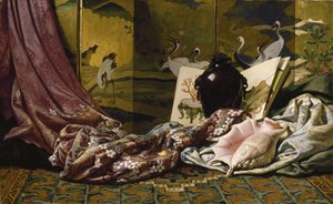 Japanese Still Life by Elihu Vedder