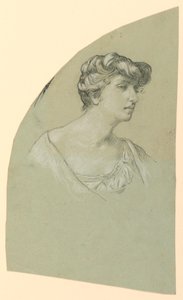 Portrait Sketch of a Young Woman