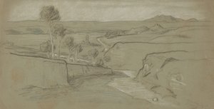 Roman Landscape by Elihu Vedder