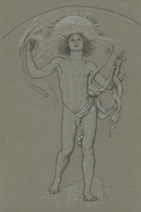 Study for Apollo by Elihu Vedder
