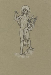 Study for Apollo by Elihu Vedder
