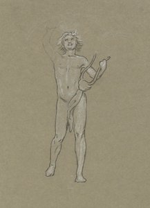 Study for Apollo by Elihu Vedder
