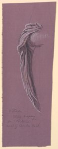 Study for "Fortune" by Elihu Vedder